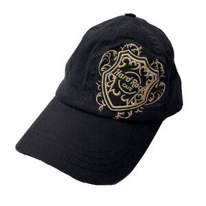 Hard Rock Cafe Punta Cana Black Embroidered Hat Baseball Cap One Size Unisex